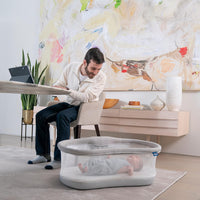 HALO BassiNest Swivel Sleeper 3.0 – Over-Bed Baby Bassinet with 360 Rotation - $190