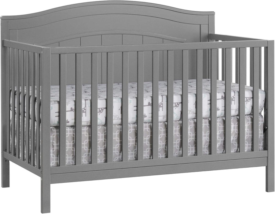 Oxford Baby North Bay 4-in-1 Convertible Baby Crib, Dove Gray - $130