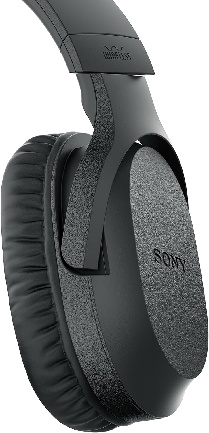 Sony WH-RF400 Wireless Over-Ear Home Theater Headphones (Black) - $75