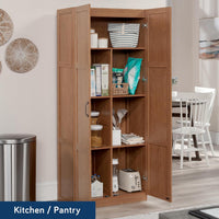 Sauder Select Storage Cabinet, Pantry Cabinet Kitchen Storage - $125