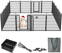 Homieasy Dog Playpen with Storage Bag for RV Camping, 32 Inch Height - $115