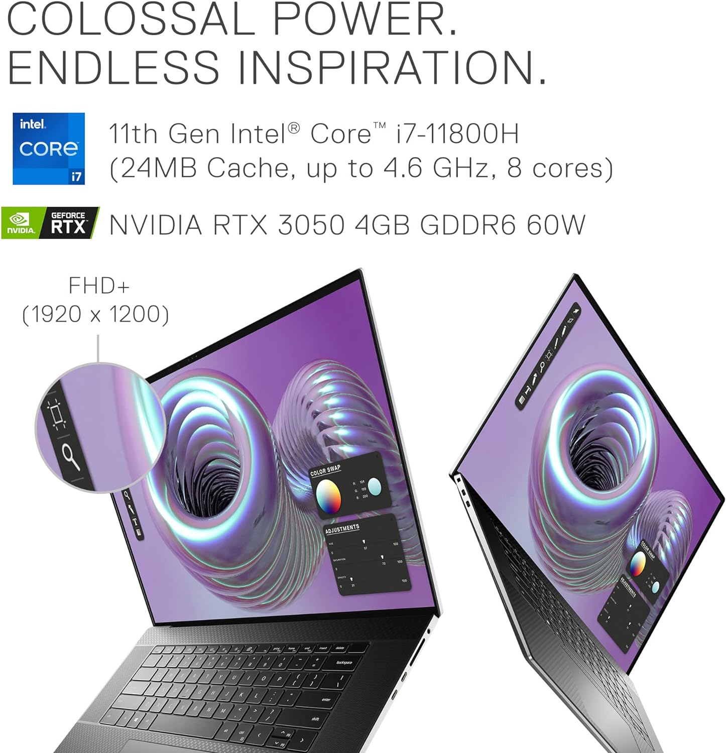 Dell XPS 17 9710, 17 inch FHD+ Laptop - $869