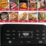 Nuwave Brio 15.5Qt Air Fryer Rotisserie Oven, X-Large Family Size - $110