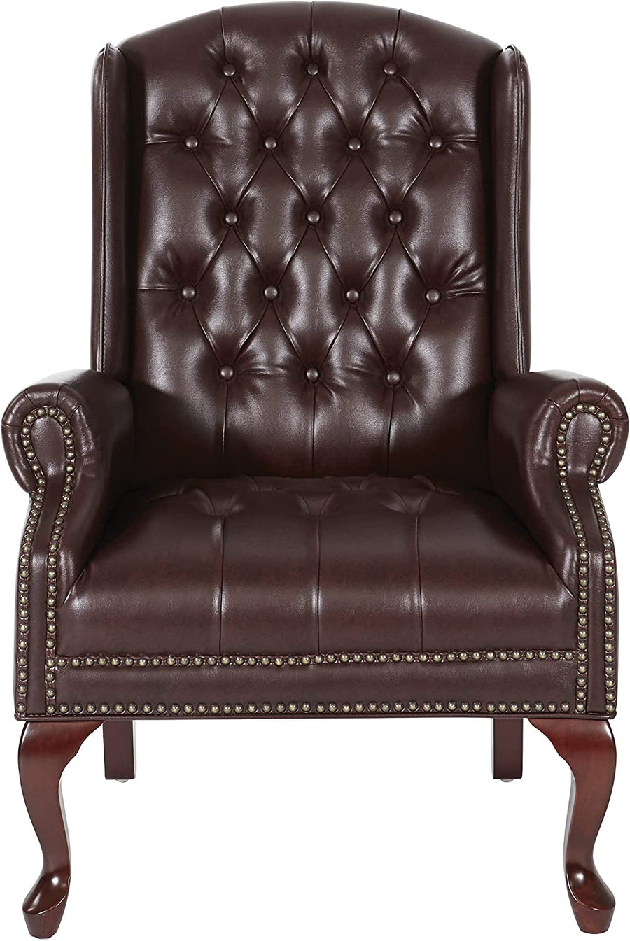 Office Star TEX Traditional Queen Anne Style Chair - $195