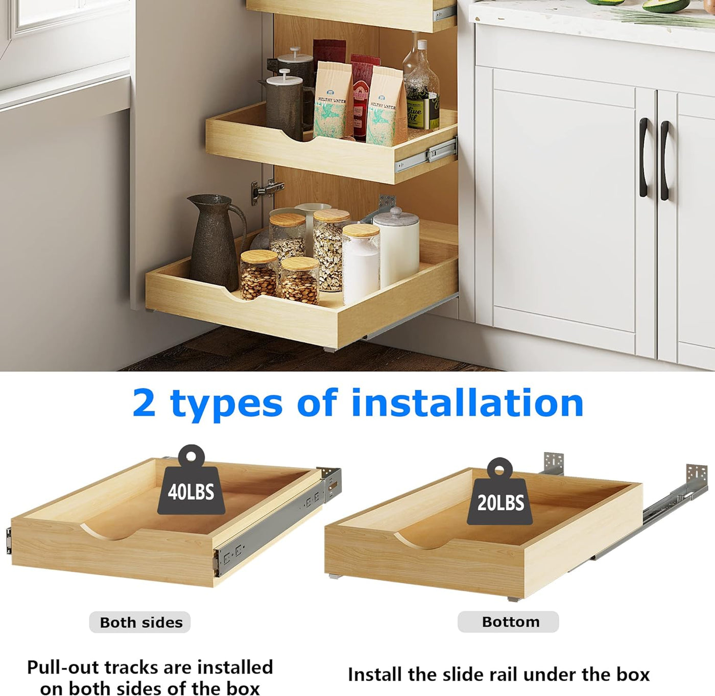 What Would Roll-Out Drawers Do For My Kitchen?