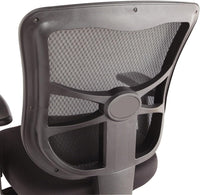 Alera ALEEL42ME10B Elusion Series Mesh Mid-Back Multifunction Chair - Black - $110