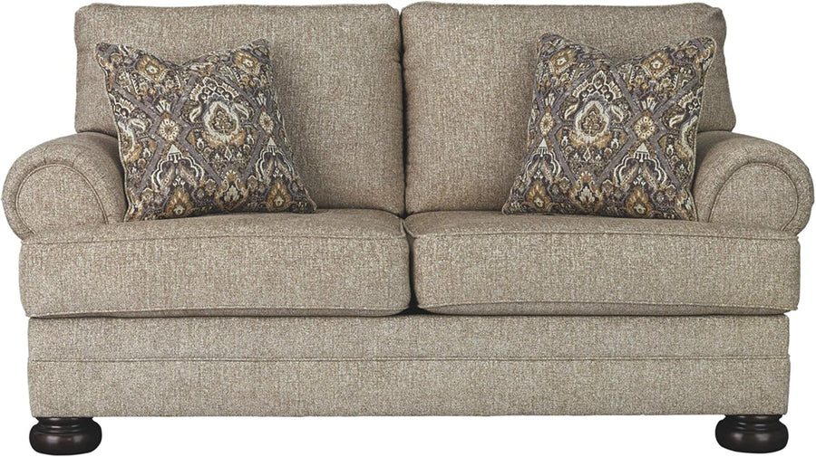 Signature Design by Ashley Kananwood New Traditional Loveseat, Light Brown - $355