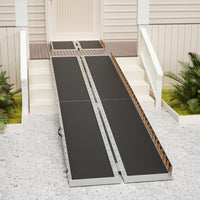 LEMNISCATE 8FT Wheelchair Ramp,96"L x 29.2"W Ramps for Wheelchairs - $195