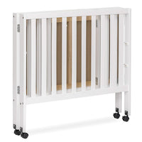 Jett Non-Full Size Folding Convertible Crib, Lightweight Portable Crib - $85