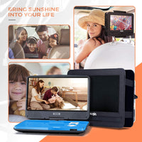 SUNPIN 12.5" Portable DVD Player  - $50