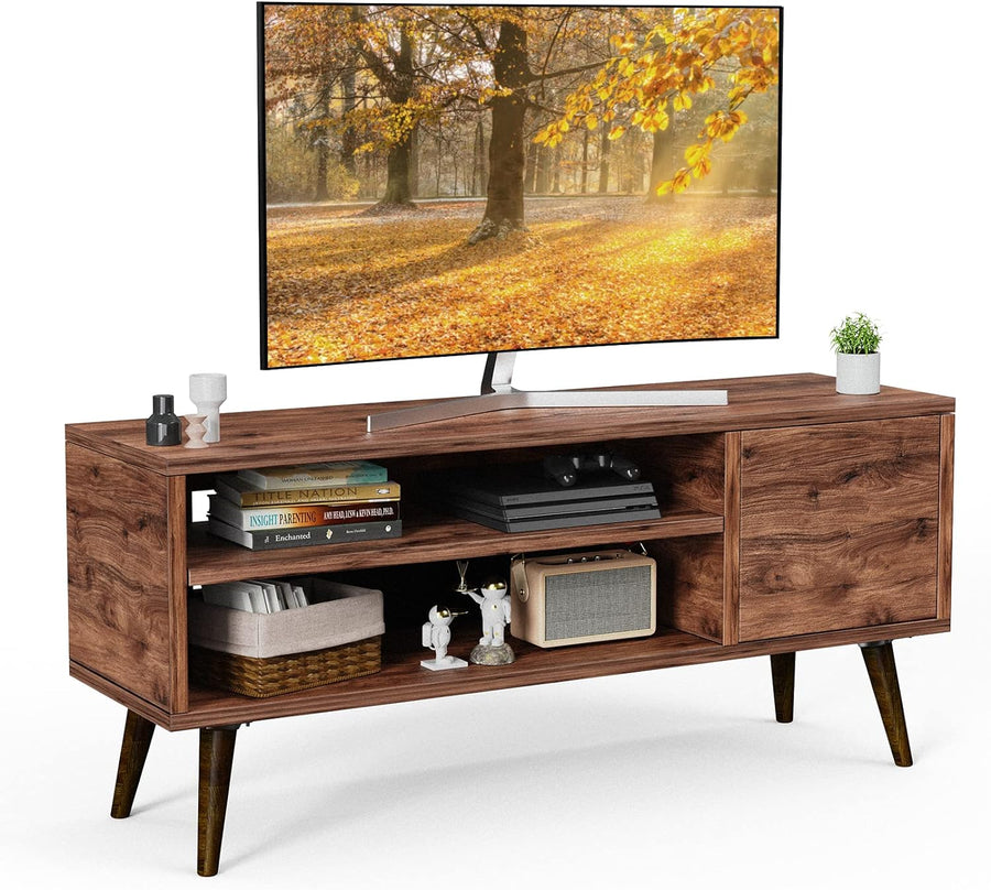 AM alphamount Retro TV Stand with Storage Cabinet for TVs up to 55 inch - $55