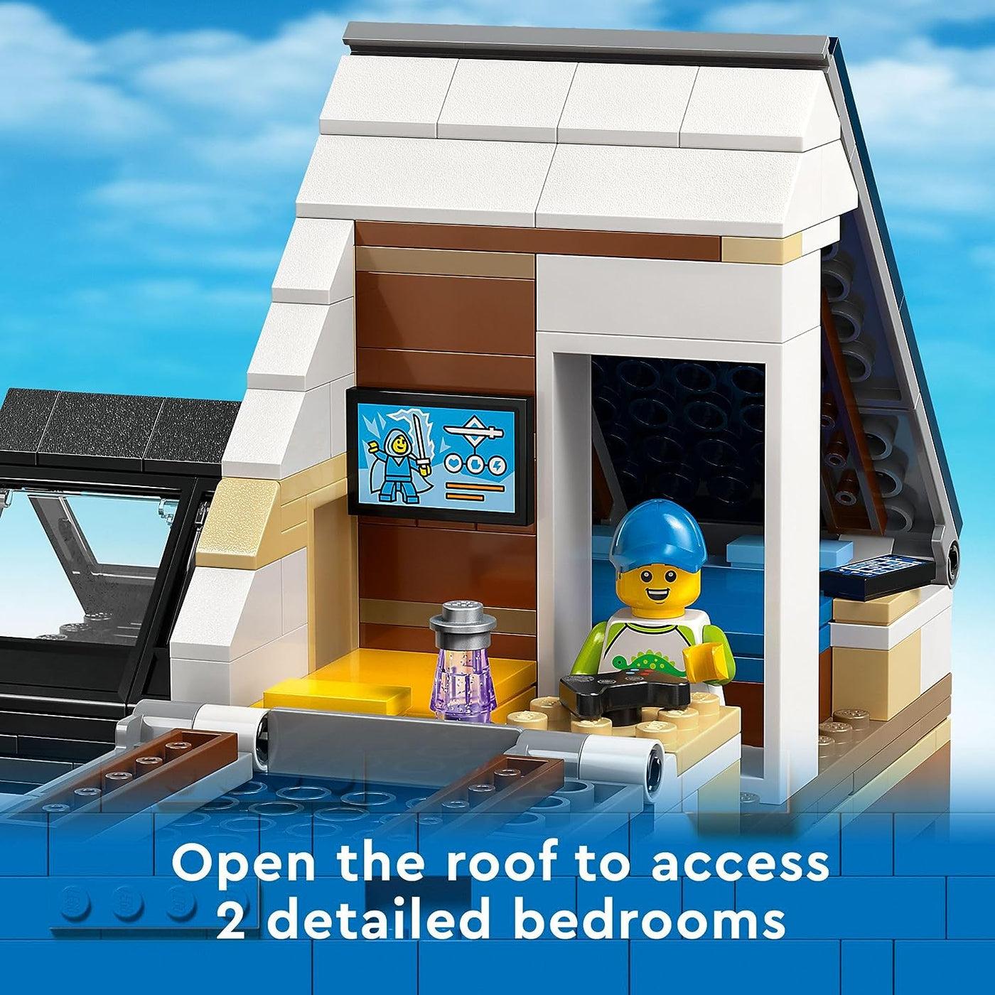 LEGO City Family House and Electric Car 60398 Building Toy Set - $35