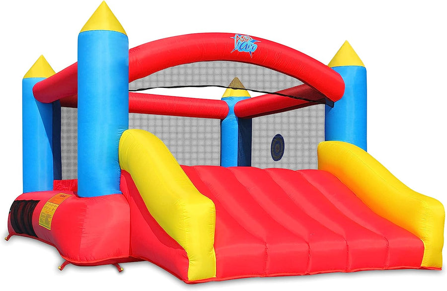 Action Air Bounce House, Inflatable Bouncer with Air Blower, Jumping Castle - $160