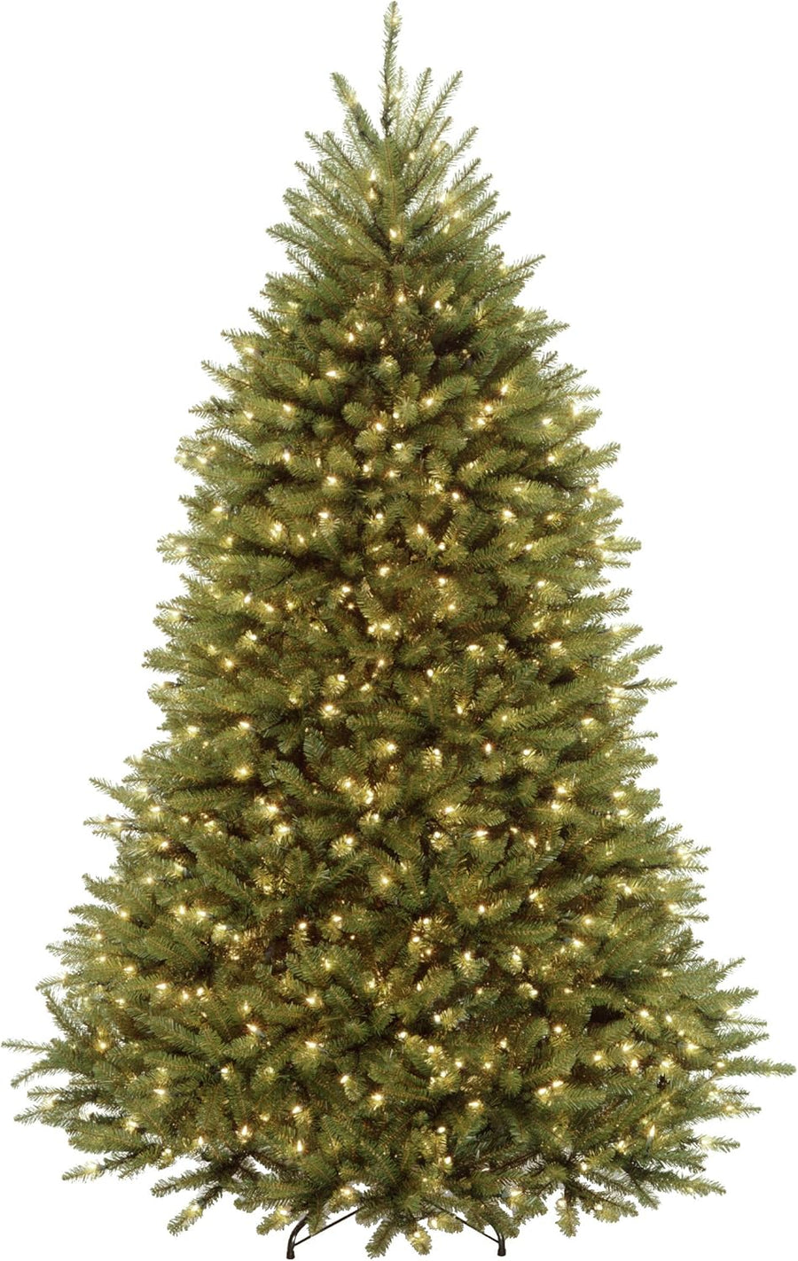 National Tree Company Pre-Lit Artificial Full Christmas Tree, Green, 7.5 Feet - $280