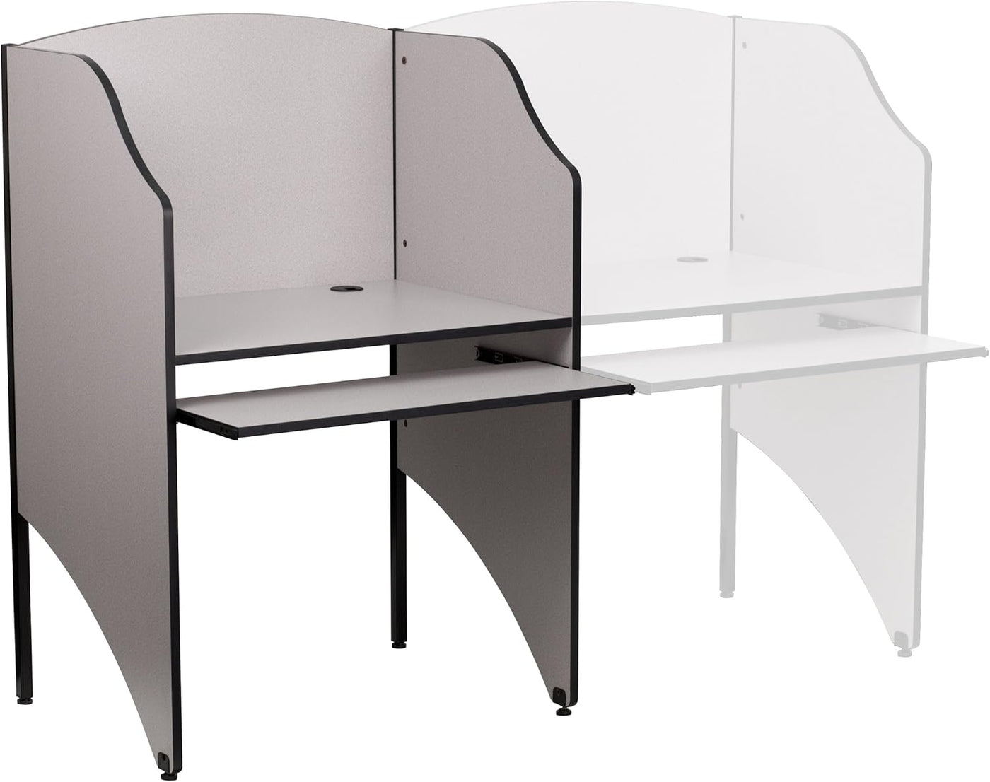 Flash Furniture Kevin Starter Student Study Carrel for Testing Centers - $115