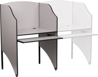 Flash Furniture Kevin Starter Student Study Carrel for Testing Centers - $115