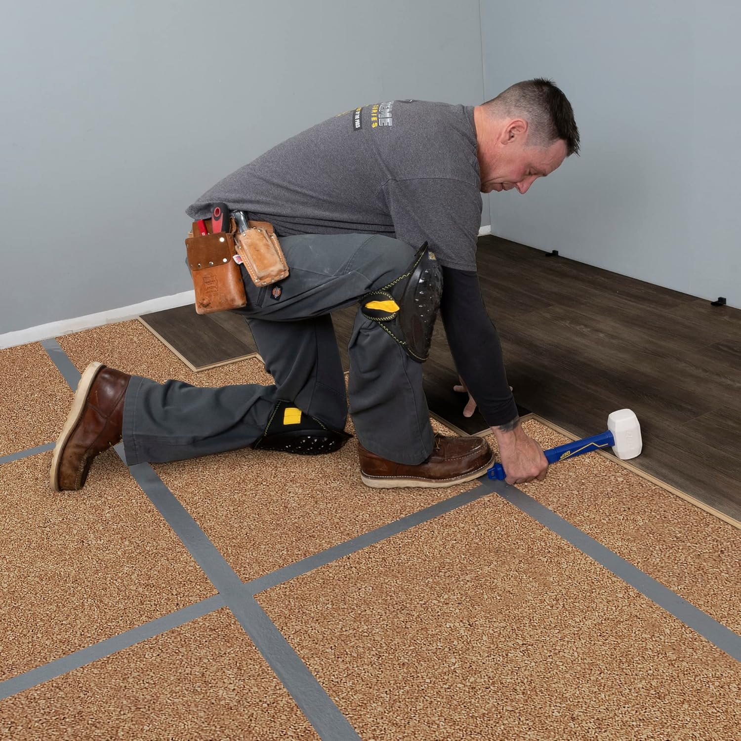 QEP 72001Q Natural Cork Underlayment Sheets - 2 x 3 x 12 mm Thick (25 sheets/pack) - $230