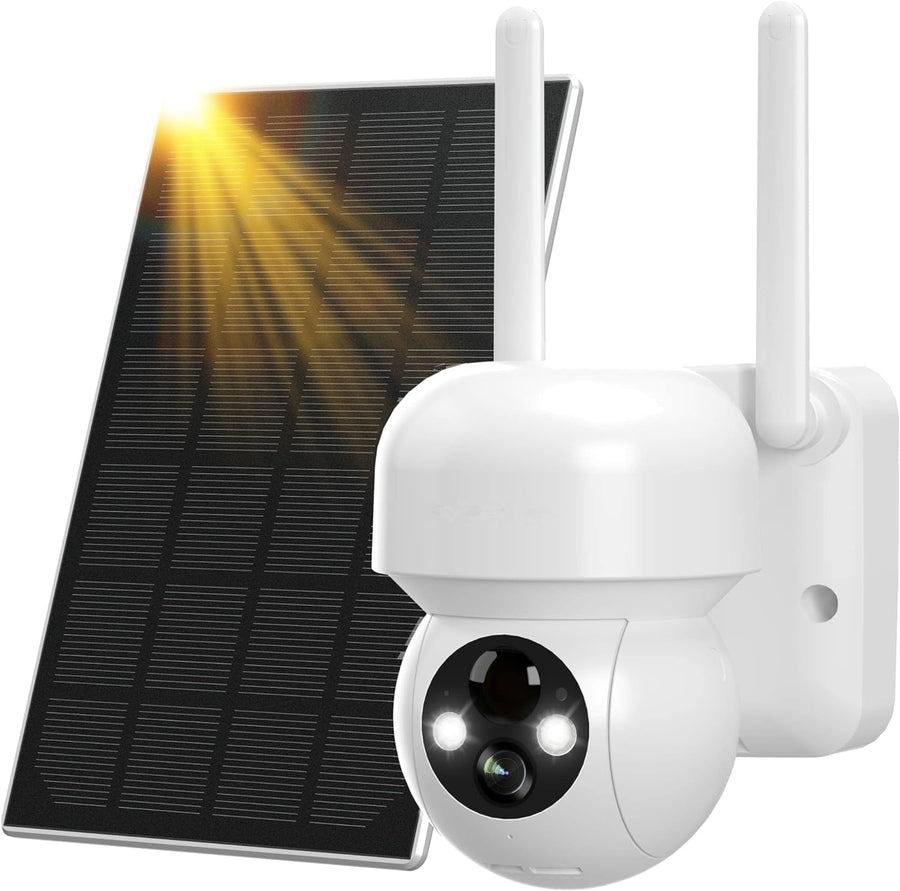 acelerar Solar Security Camera Outdoor with Solar Powered - $60