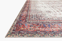 Loloi LAYLA Collection, LAY-12,Ivory/Brick, 7'-6" x 9'-6", 13" Thick, Area Rug - $110