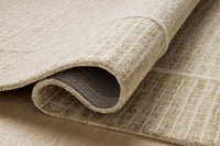 Loloi Chris Loves Julia Briggs Collection BRG-01 Wheat/Ivory 5'-0" x 7'-6" Area Rug - $80