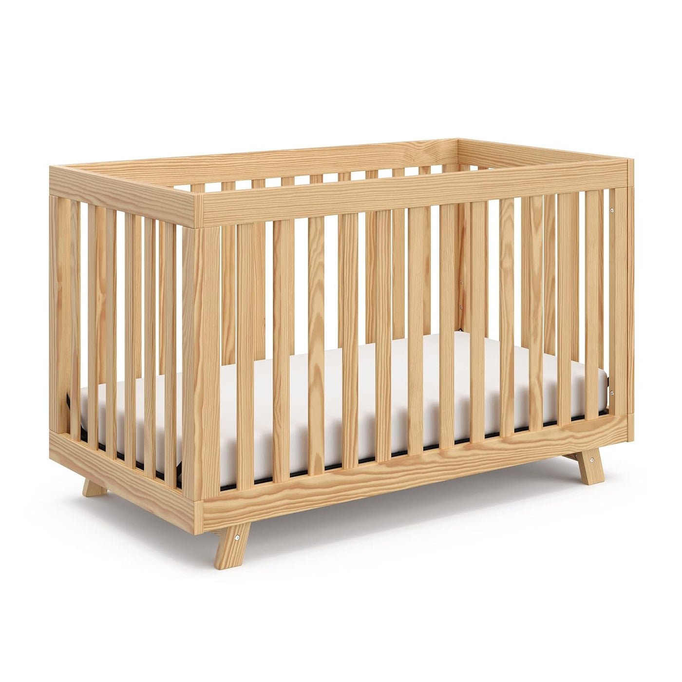 Storkcraft Beckett 3-in-1 Convertible Crib (Natural) - $125