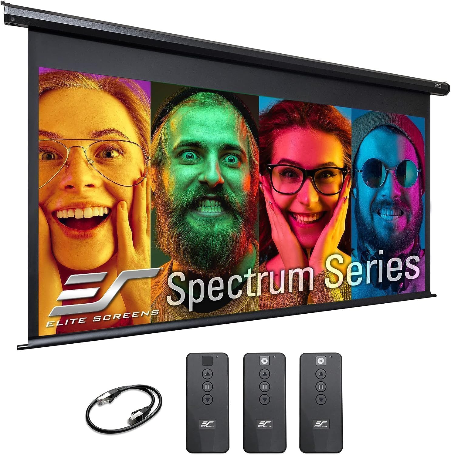 Projector Screen Elite Screens Spectrum, 150-INCH Diag 16:9 - $620