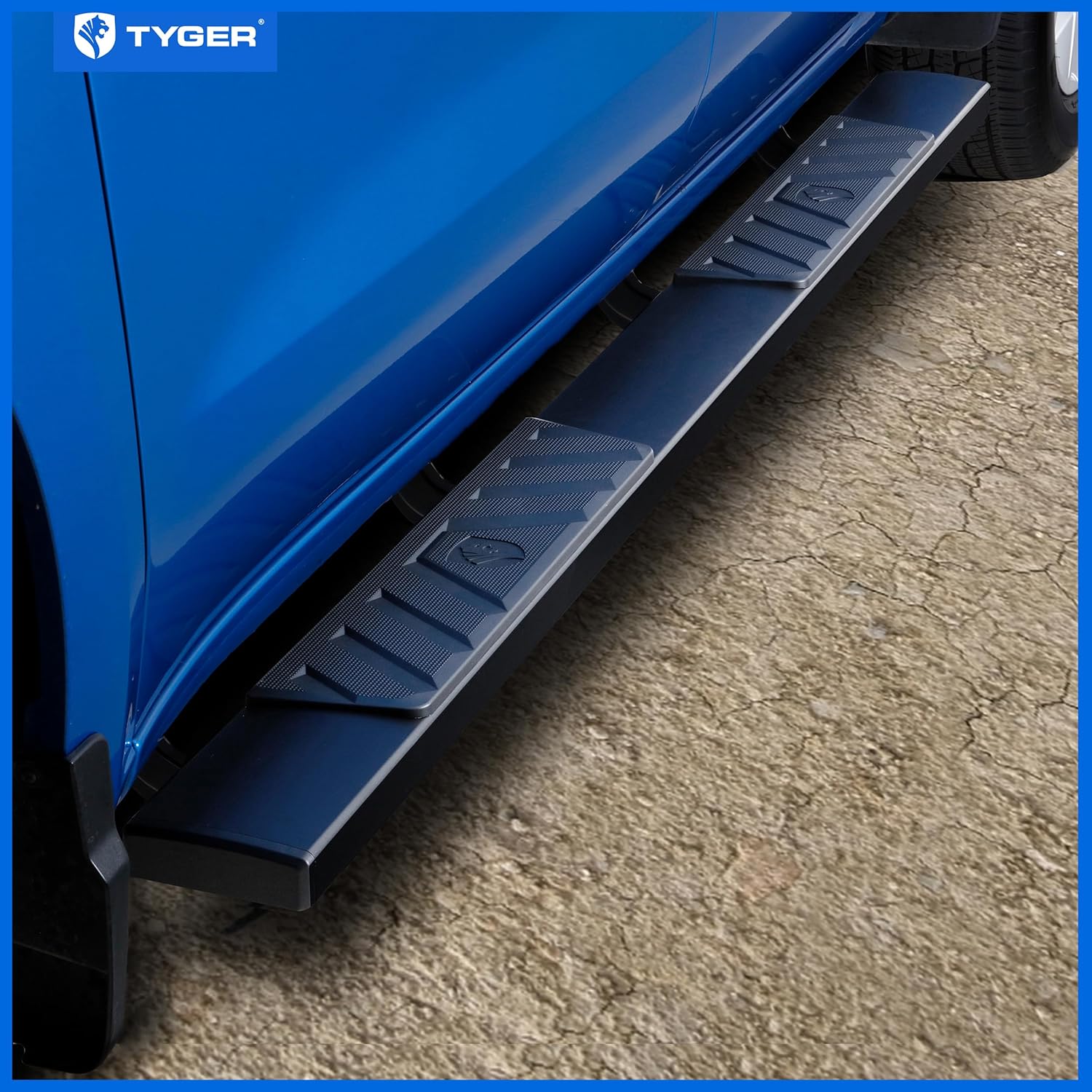 Tyger Auto 6" Riser Running Boards Compatible with 2007-2018 Chevy Silverado - $95