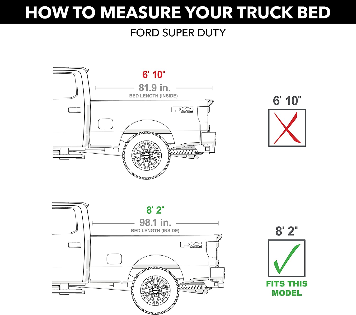BAK BAKFlip MX4 Hard Folding Truck Bed Tonneau Cover- $720