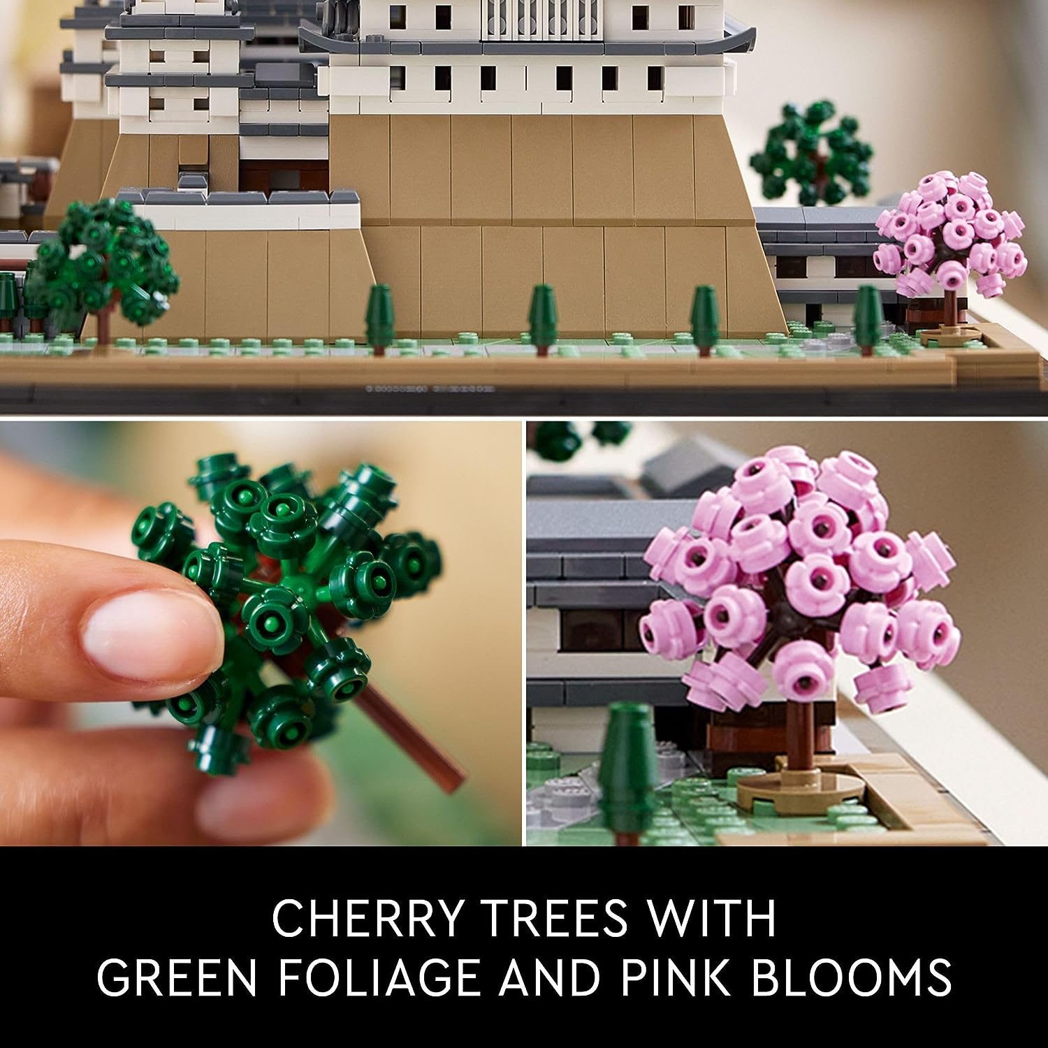 LEGO Architecture Landmarks Collection: Himeji Castle 21060 Building Set - $105