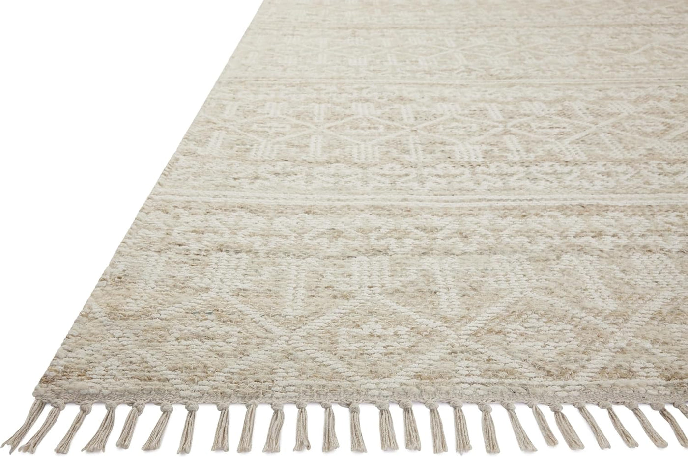 Loloi Angela Rose x Rivers Sand/Ivory 7'-9" x 9'-9" Area Rug - $140