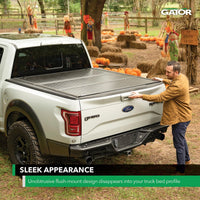 Gator EFX Hard Tri-Fold Truck Bed Tonneau Cover | GC24021 6' 10" Bed (81.9") - $360