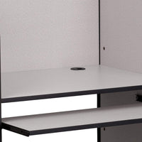 Flash Furniture Kevin Starter Student Study Carrel for Testing Centers - $115