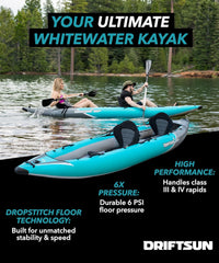 Driftsun Rover Inflatable Kayak - Inflatable White Water Kayak - $480