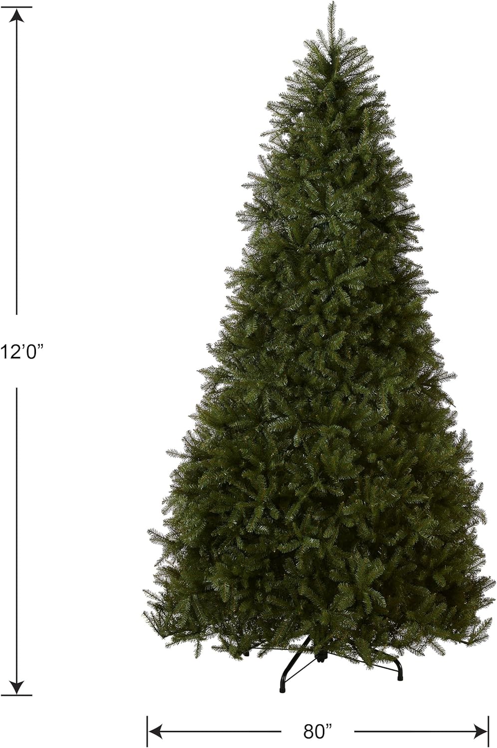 National Tree Company Artificial Full Christmas Tree, Green, 12 Feet - $400