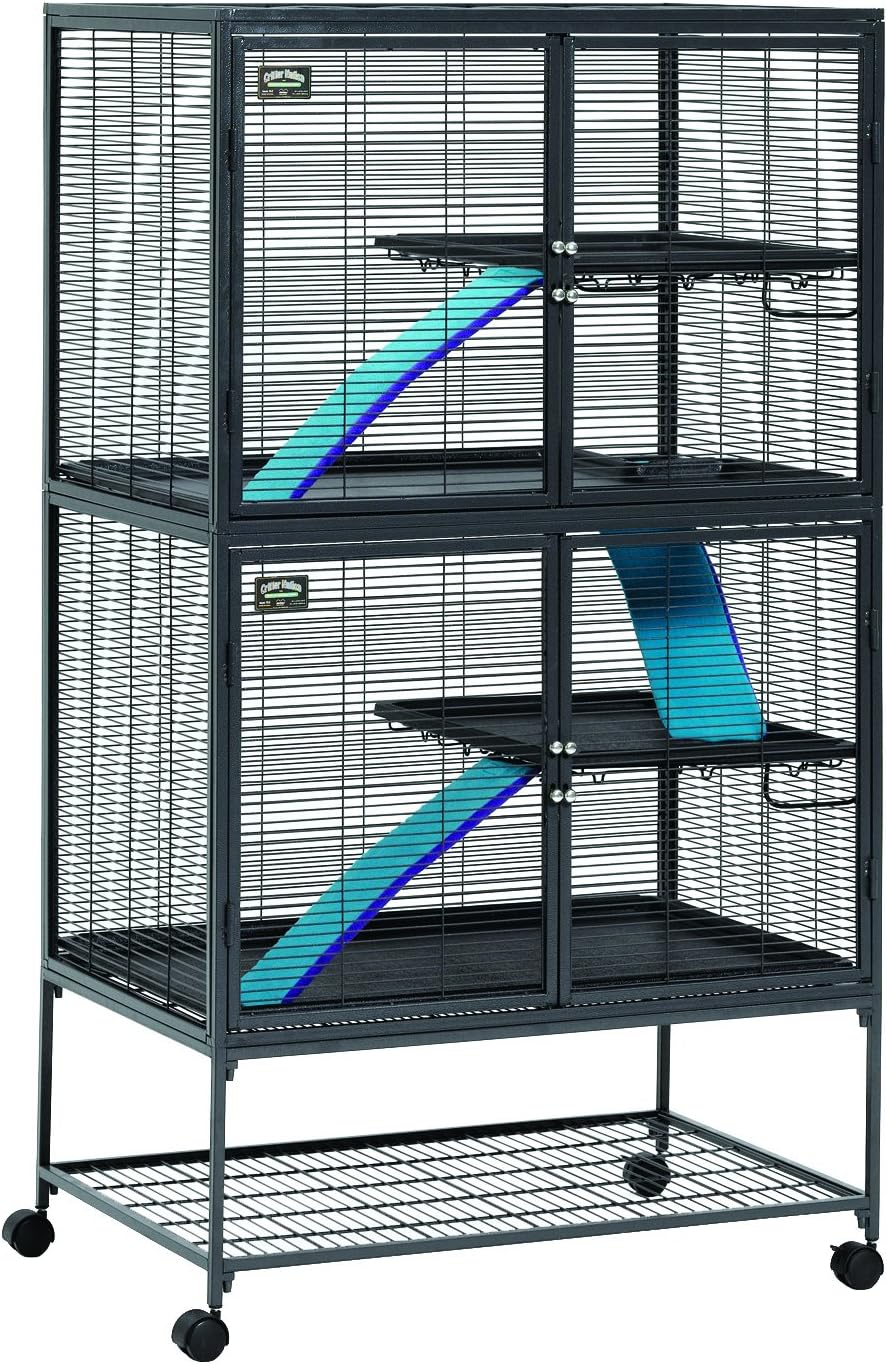 MidWest Homes for Pets Deluxe Critter Nation Double Unit Small Animal Cage  - $185