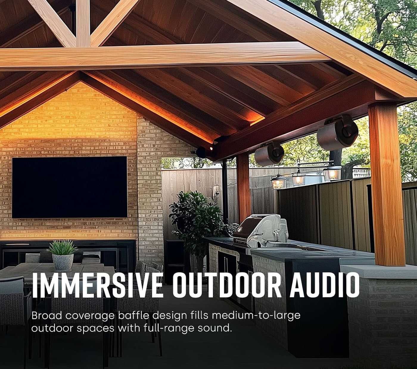 Polk Audio Atrium 8 SDI Flagship Outdoor Speaker (White) - $180