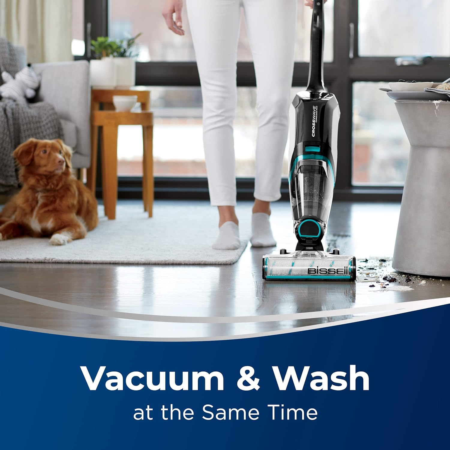 BISSELL CrossWave Cordless Max All in One Wet-Dry Vacuum Cleaner and Mop - $180