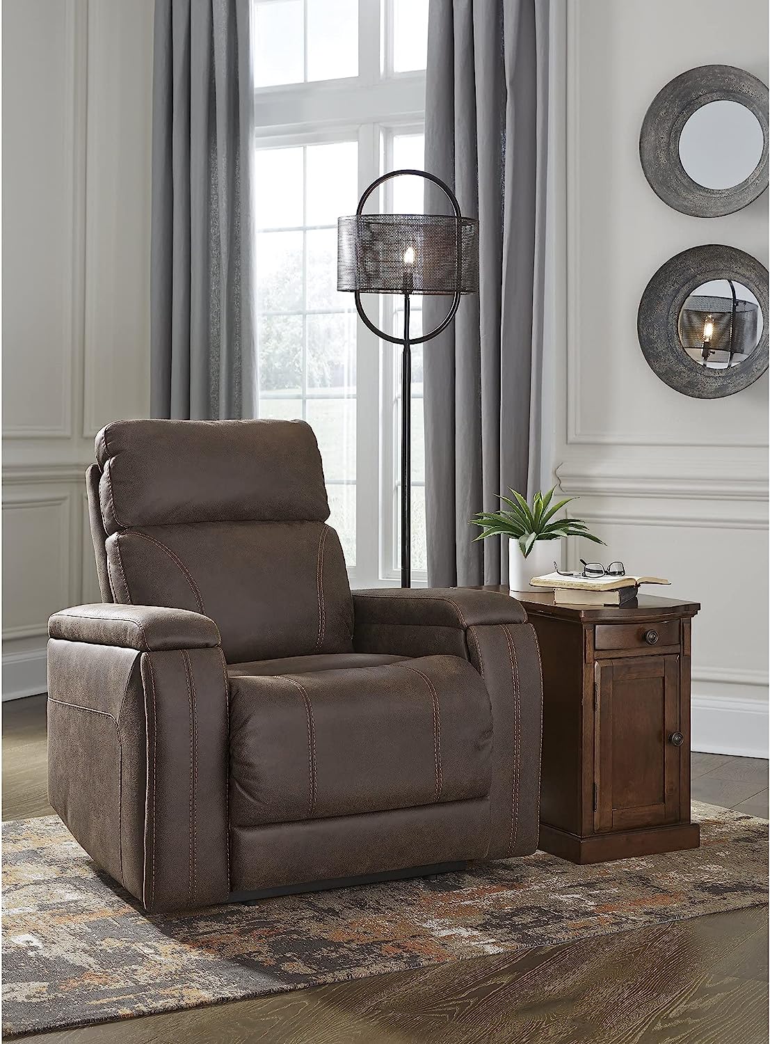 Signature Design by Ashley Laflorn Traditional Chair Side End Table - $120