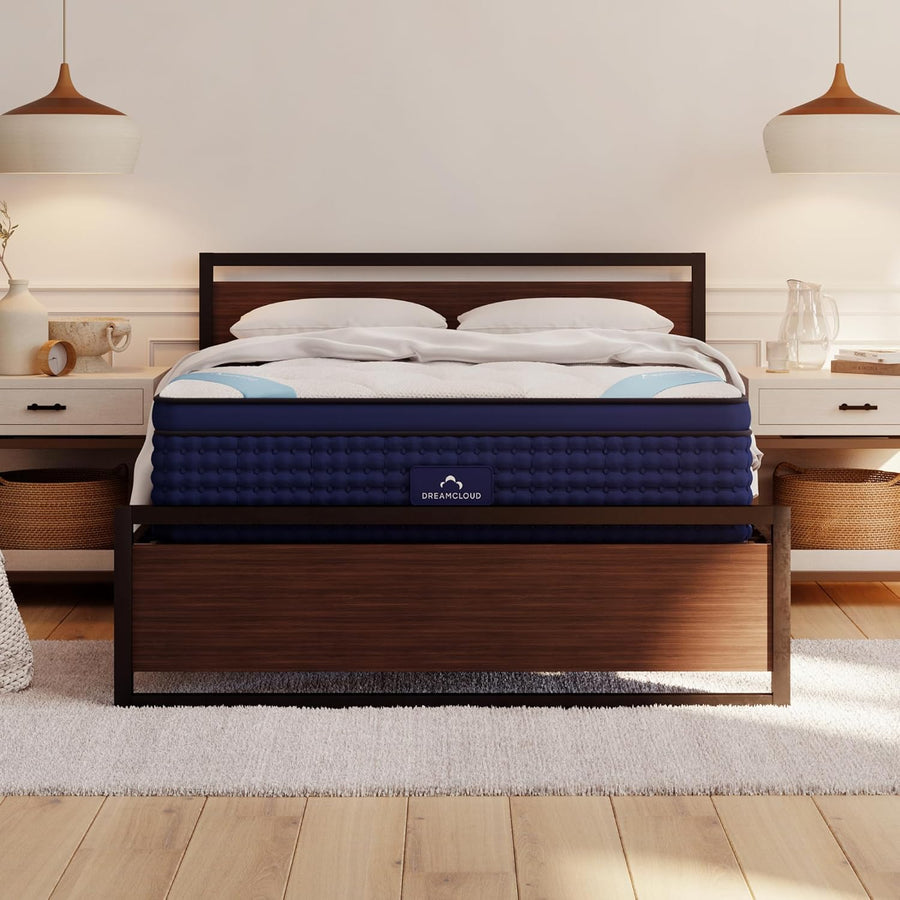 DreamCloud Premier 14" Twin Mattress - Luxury Hybrid Memory Foam - $330