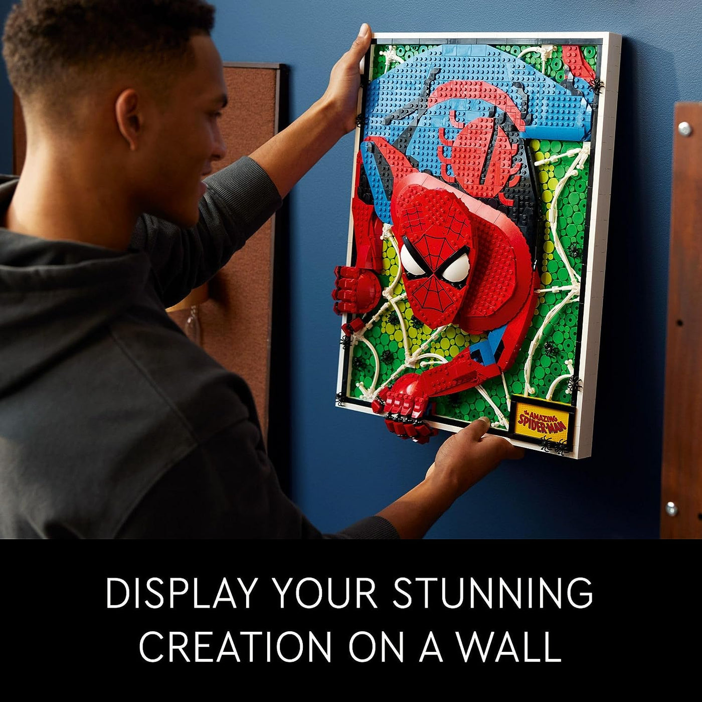 LEGO Art The Amazing Spider-Man 31209 Build & Display Home Decor Wall Art Kit - $150