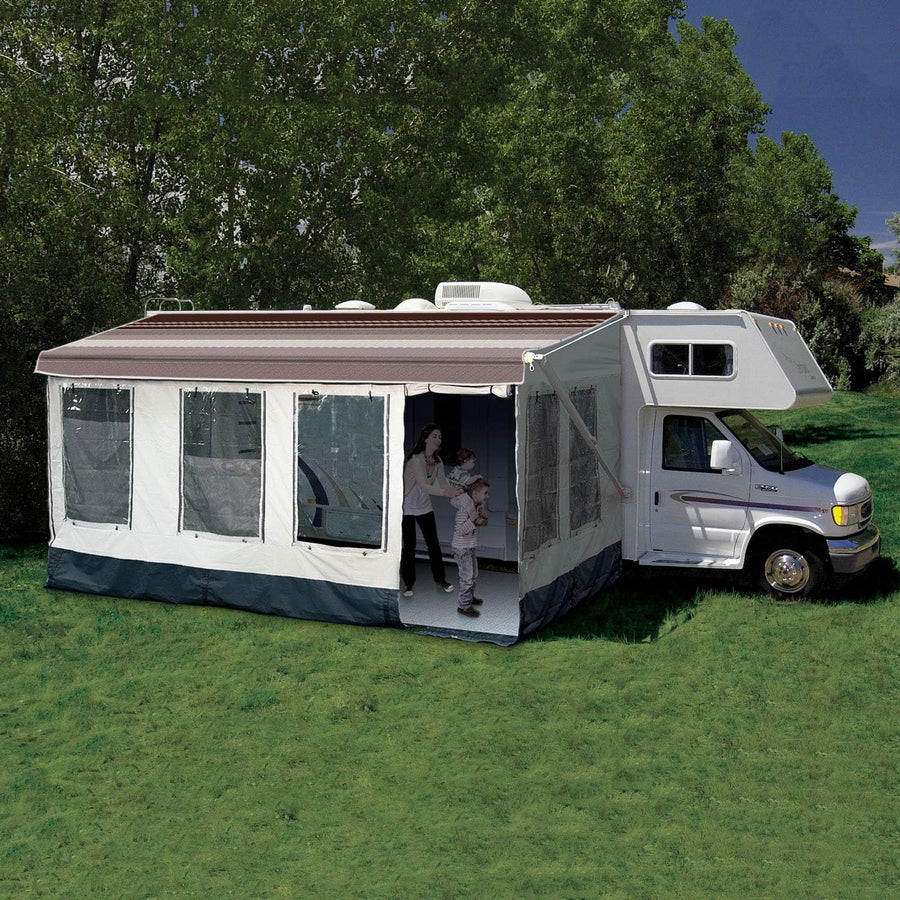 CAREFREE-211800A Buena Vista+ RV Awning Room Fits 18'-19' RV Awnings, Gray - $480