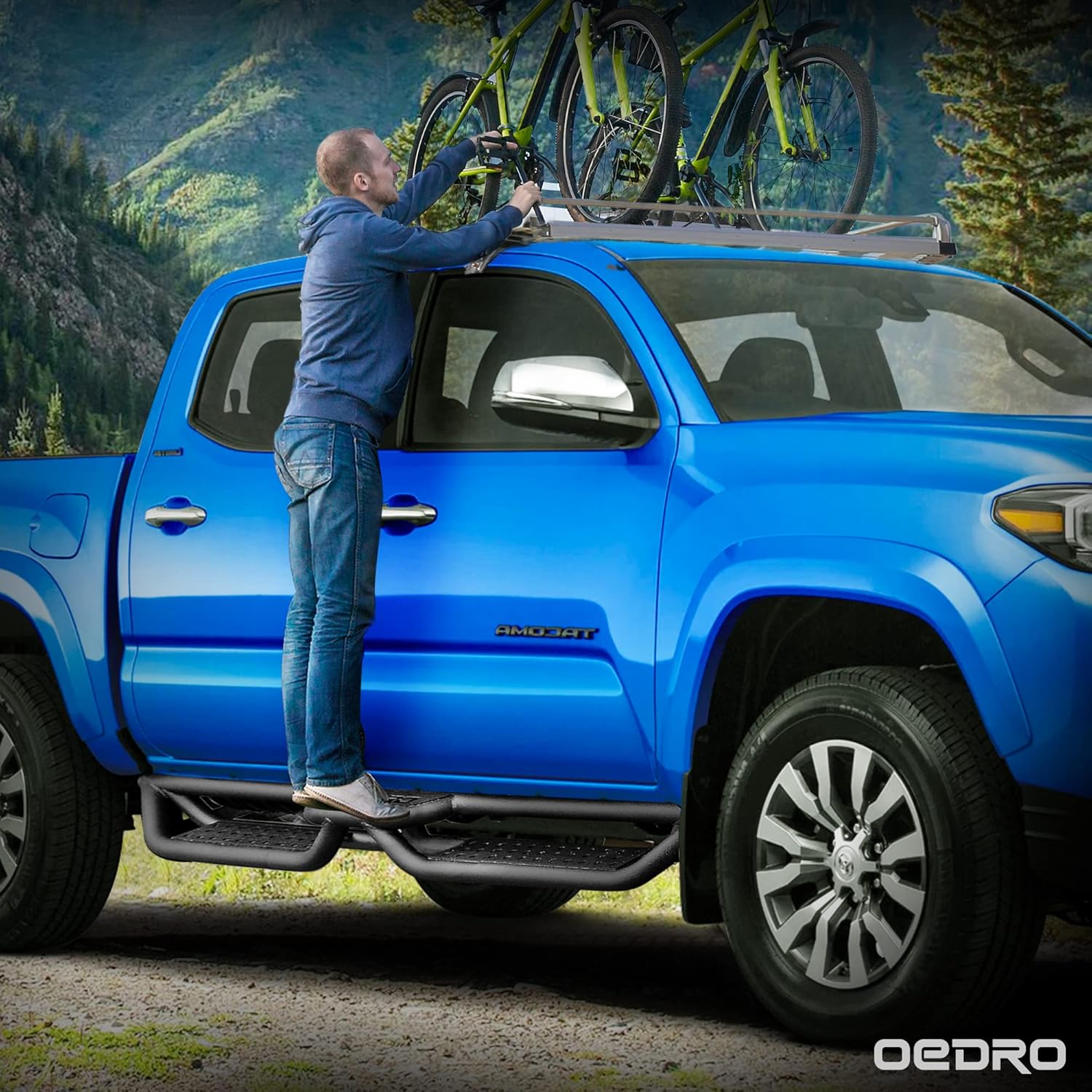 OEDRO 6 Inch Running Boards Compatible with 2009-2018 Dodge Ram 1500 Crew Cab - $185