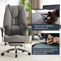 Big and Tall Office Chair 400lbs Wide Seat, Mesh High Back Executive Office Chair - $230