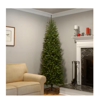 National Tree Company 7 ft. Kingswood Fir Pencil Hinged Artificial Christmas Tree - $80