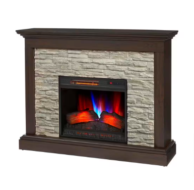 Home Decorators Collection Whittington 50 in. Freestanding Electric Fireplace - $299