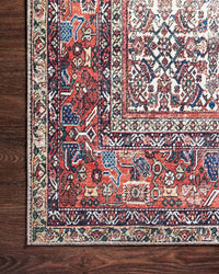 Loloi LAYLA Collection, LAY-12,Ivory/Brick, 7'-6" x 9'-6", 13" Thick, Area Rug - $110