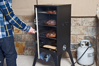 Camp Chef Smoke Vault - Vertical, Propane Meat Smoker for Outdoor Cooking of Meat - $235