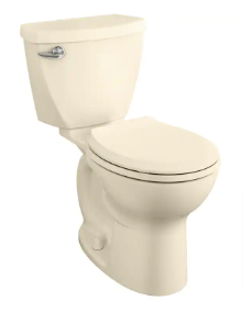 American Standard Cadet 3 FloWise Tall Height 2-Piece 1.28 GPF Single Flush Round Toilet - $130