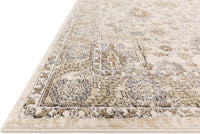 Loloi II Teagan Collection TEA-03 Ivory/Sand 7'-11" x 10'-6", .25" Thick, Area Rug - $85