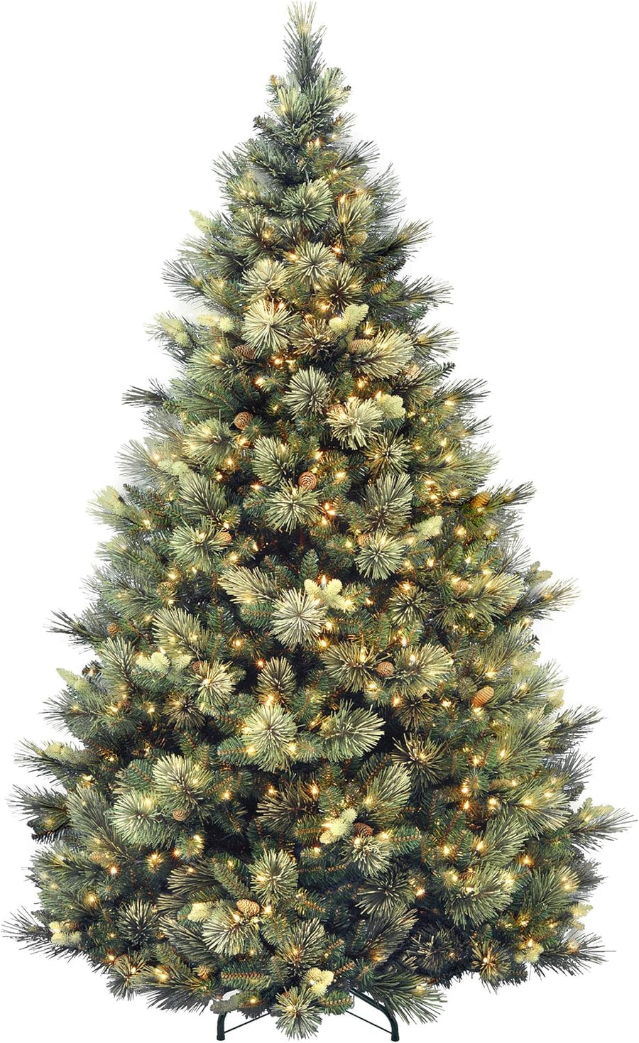 National Tree Company Carolina Pine 7.5 Foot Artificial Prelit Christmas Tree - $185